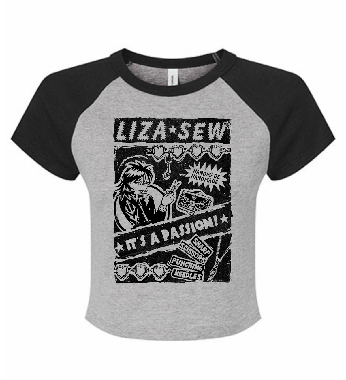 Sharp Scissors Shirt: Cropped