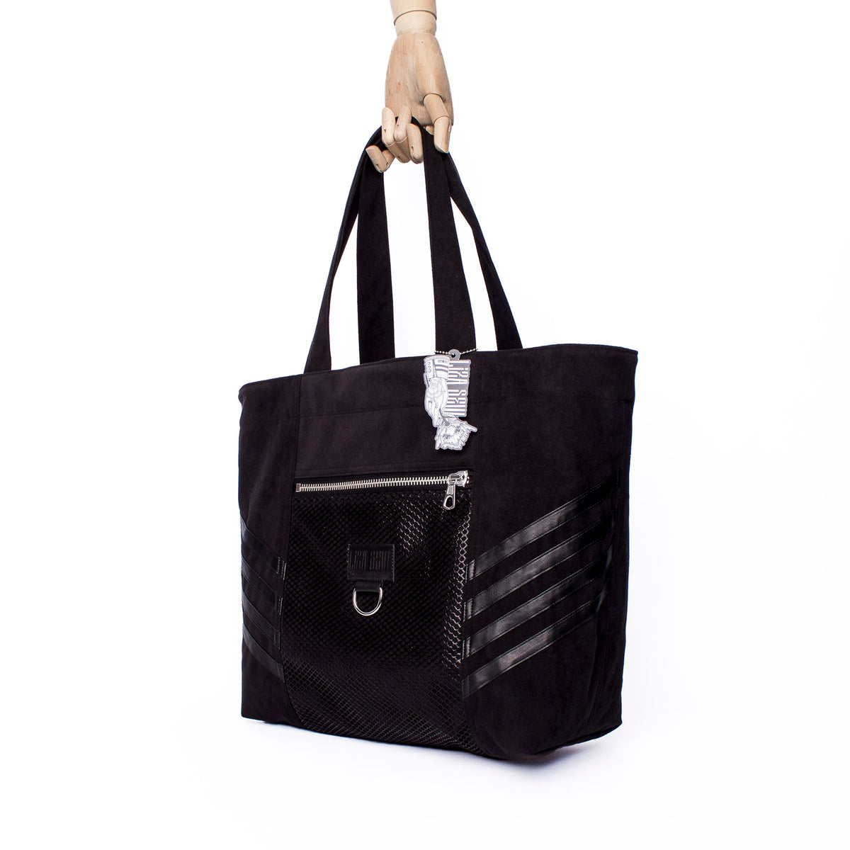 Bold Bag- Black Suede
