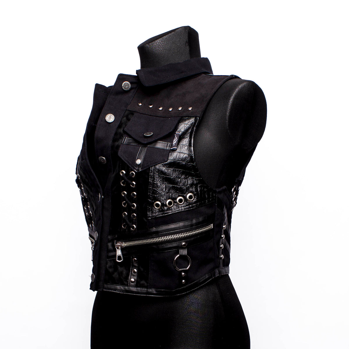 Weste: Black-O