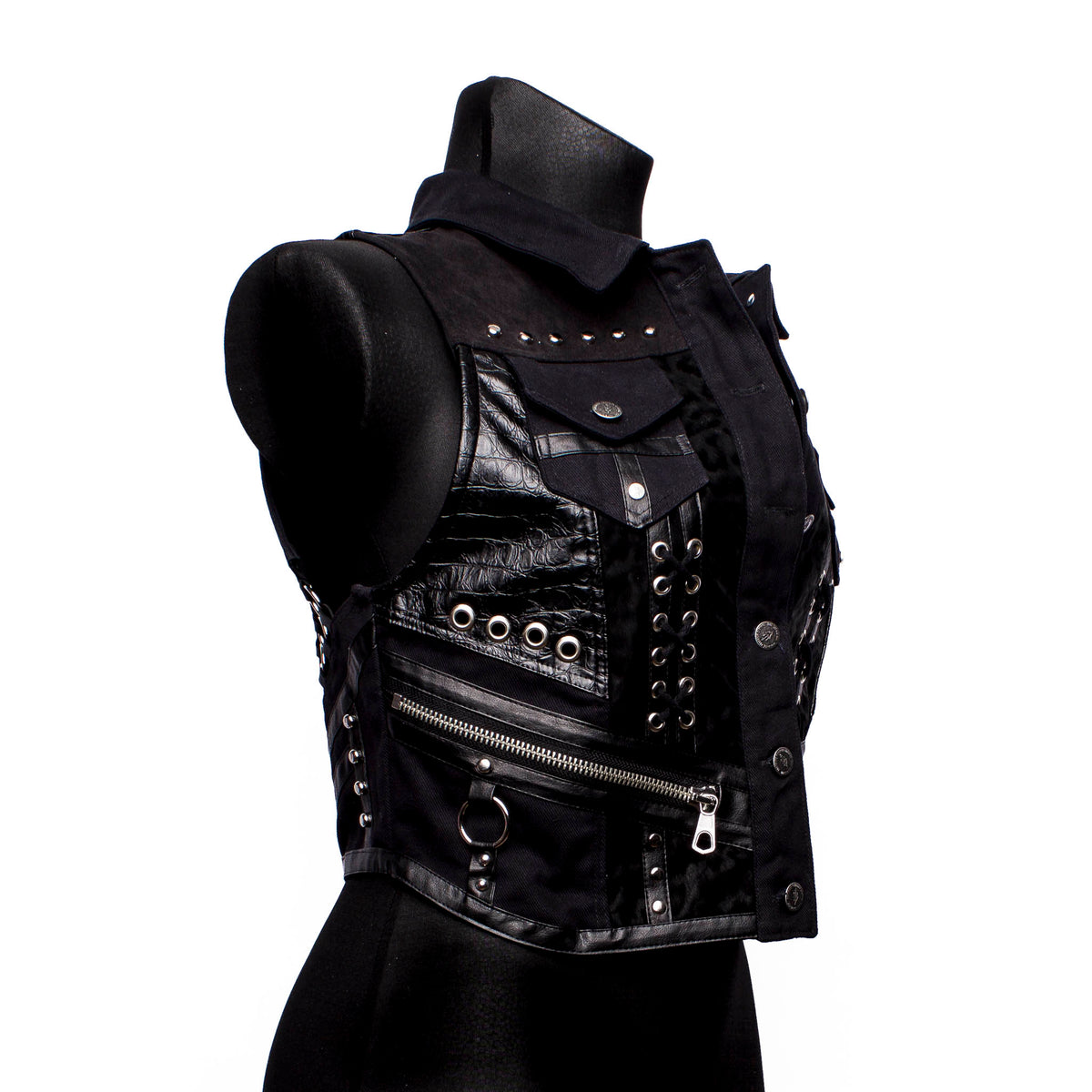 Weste: Black-O