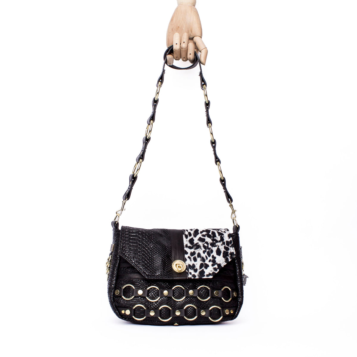 Handmade Purse: Golden Split