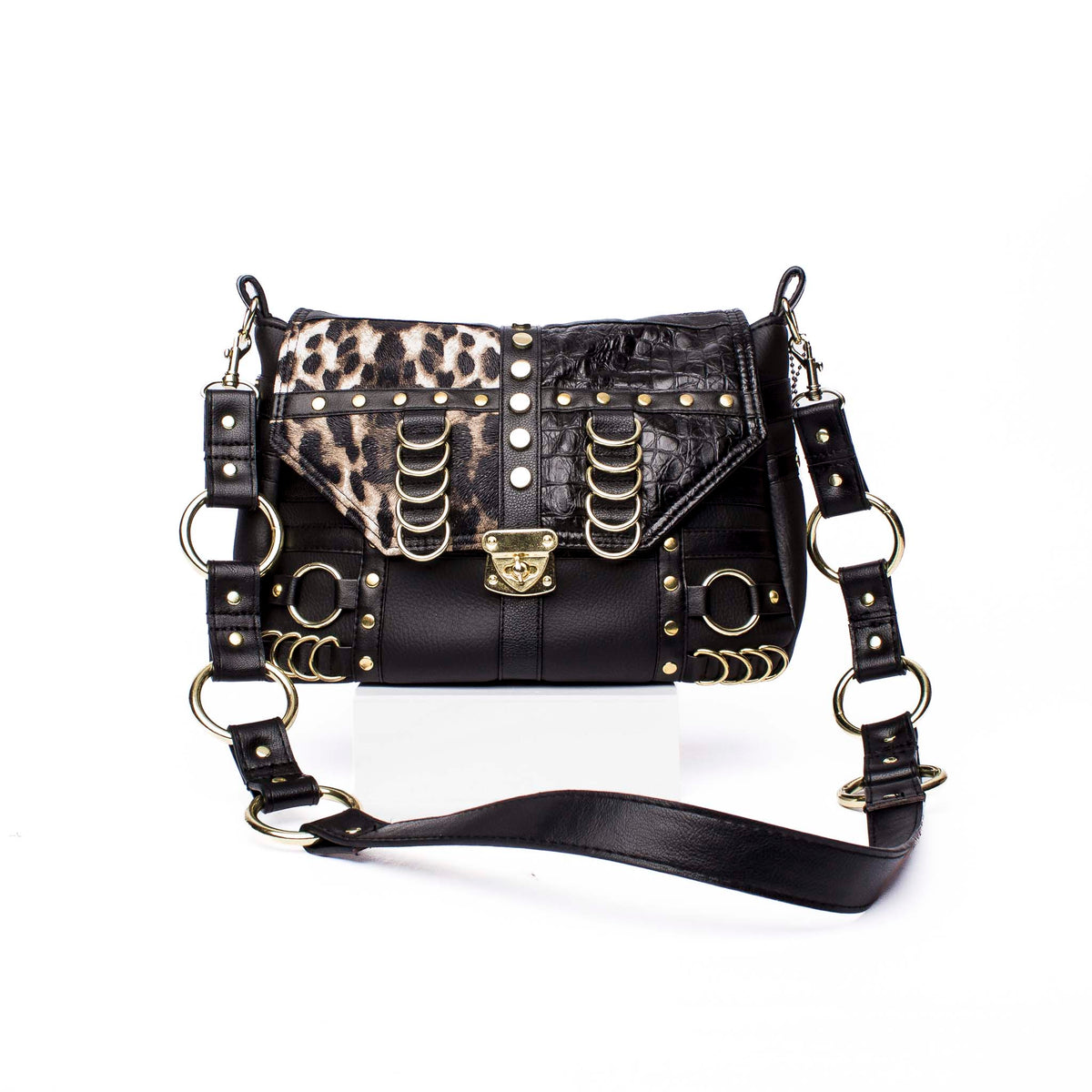 Handmade Purse: Golden Wild Split