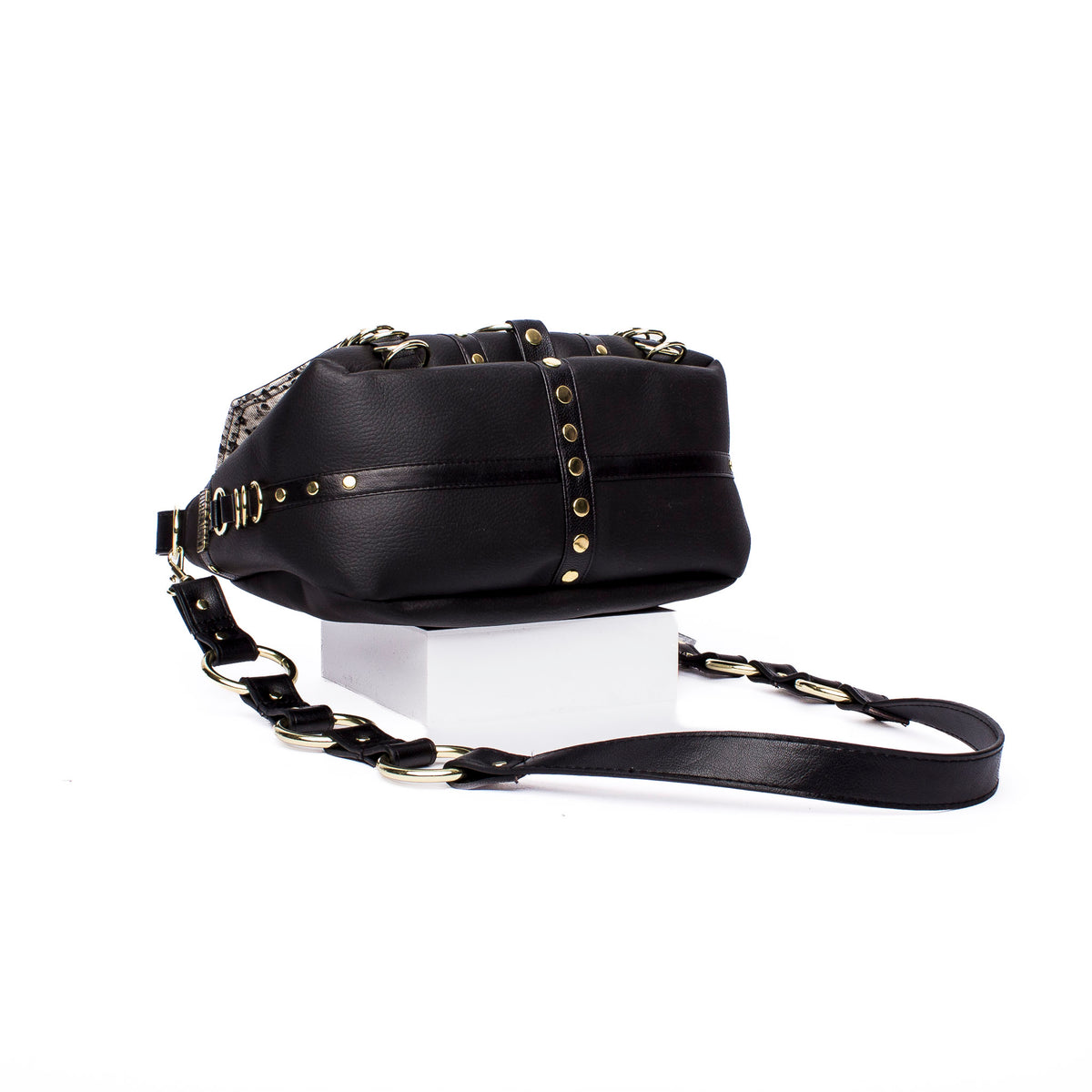 Handmade Purse: Golden Black