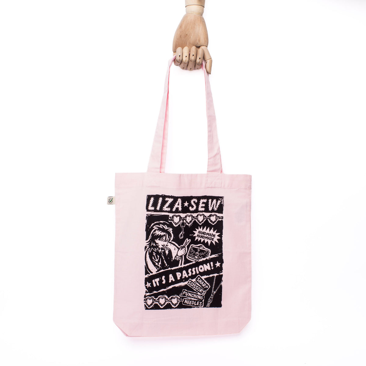 Tasche- Sharp Scissors Rose