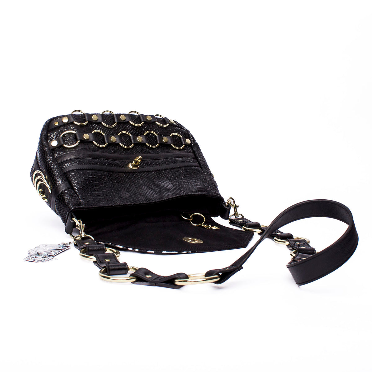Handmade Purse: Golden Split