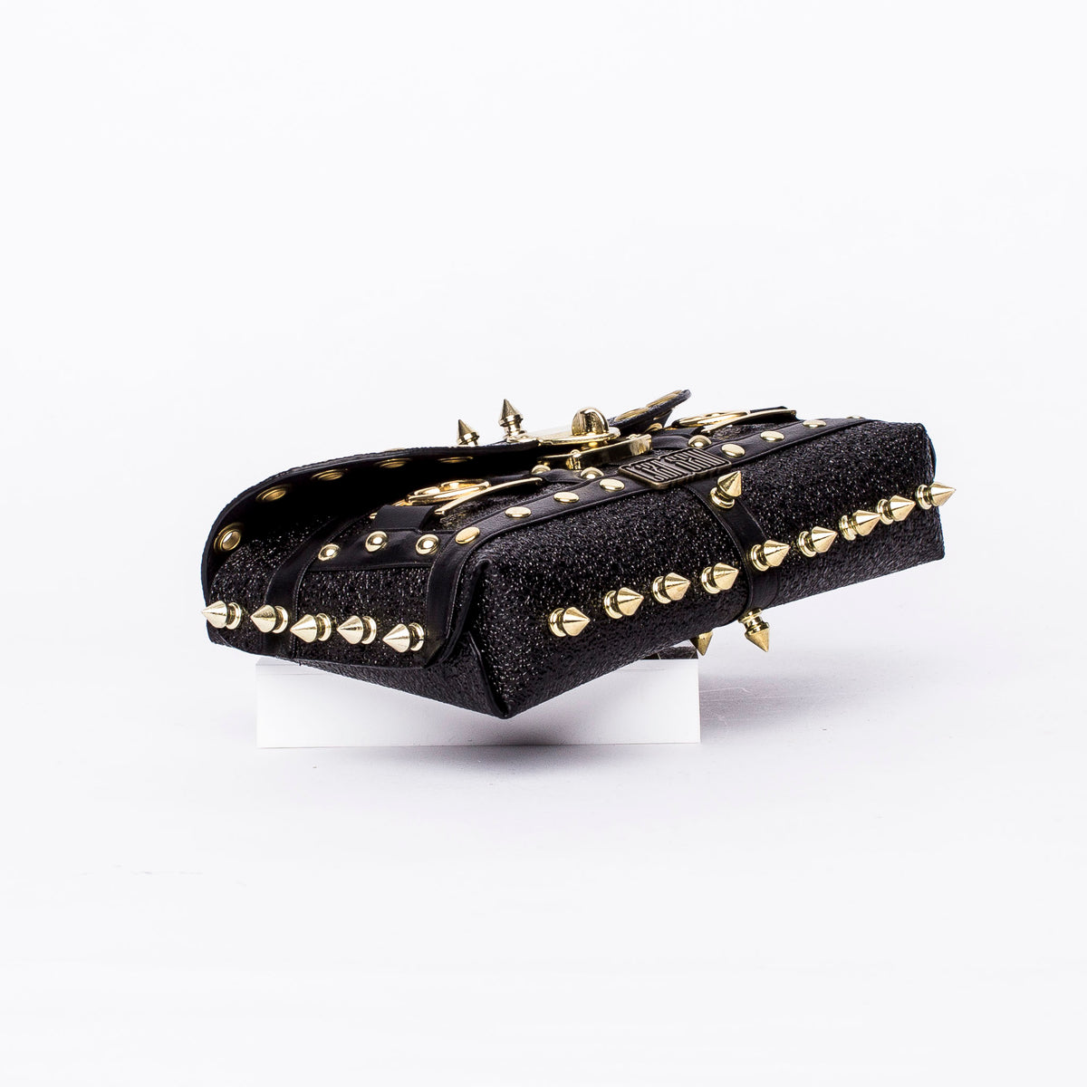 Studded Small Bag: Golden Glam