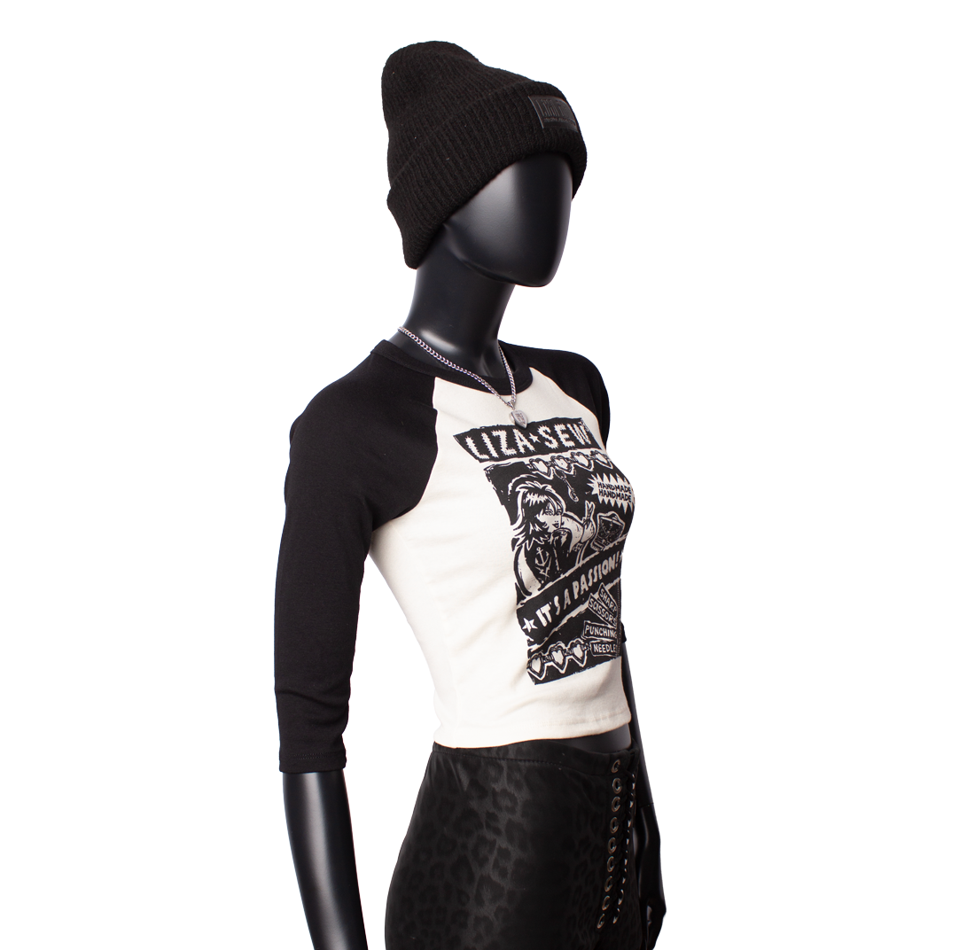 Sharp Scissors Shirt: 3/4 Raglan