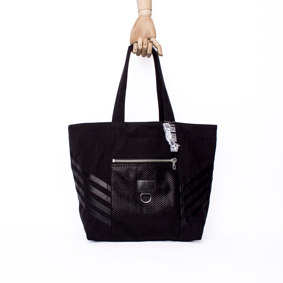 Bold Bag- Black Suede