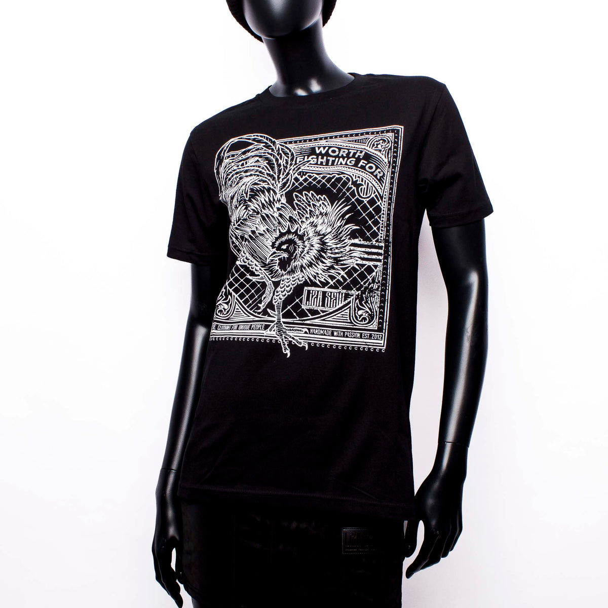Worth Fighting For Shirt: Unisex Black