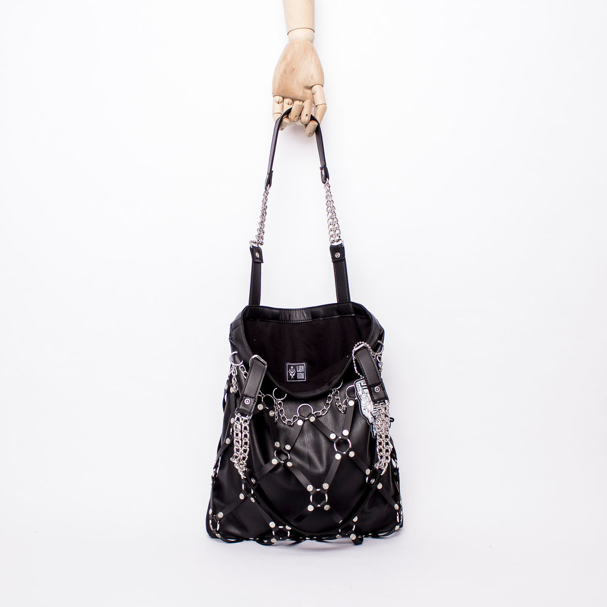 Studded Bag- Chains