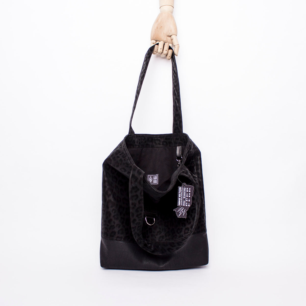 Tasche - Black Simply Leo