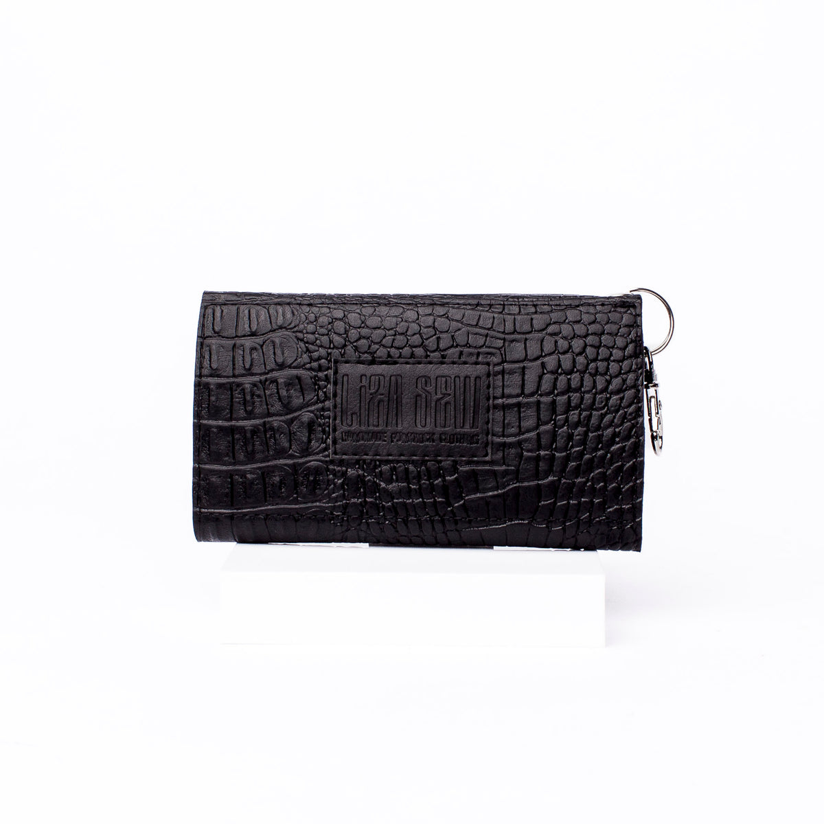 Tabakbeutel- Studded Croc