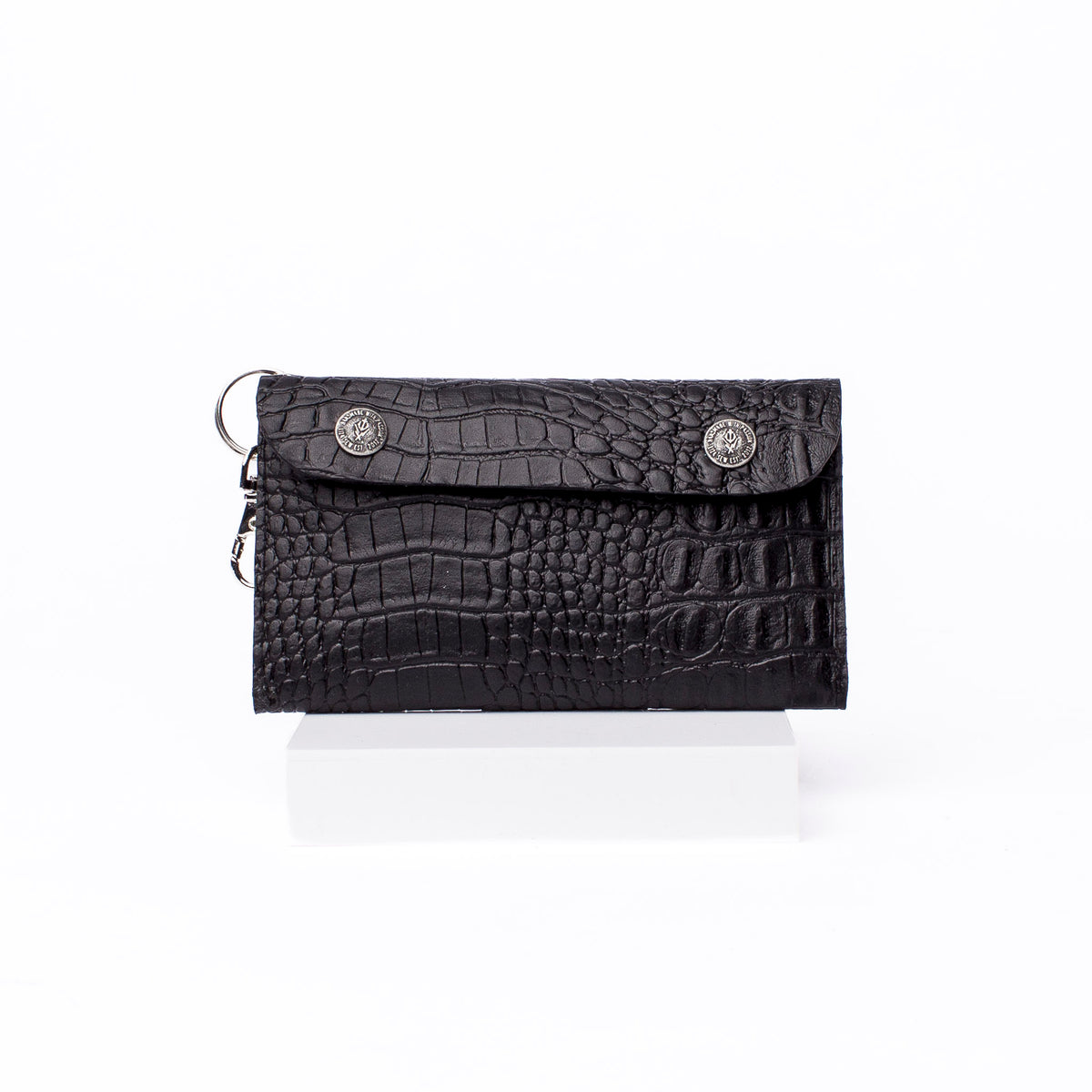 Tabakbeutel- Studded Croc