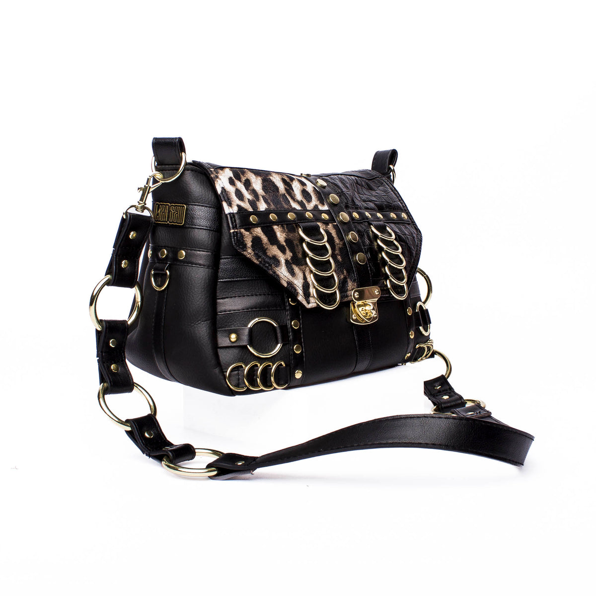Handmade Purse: Golden Wild Split