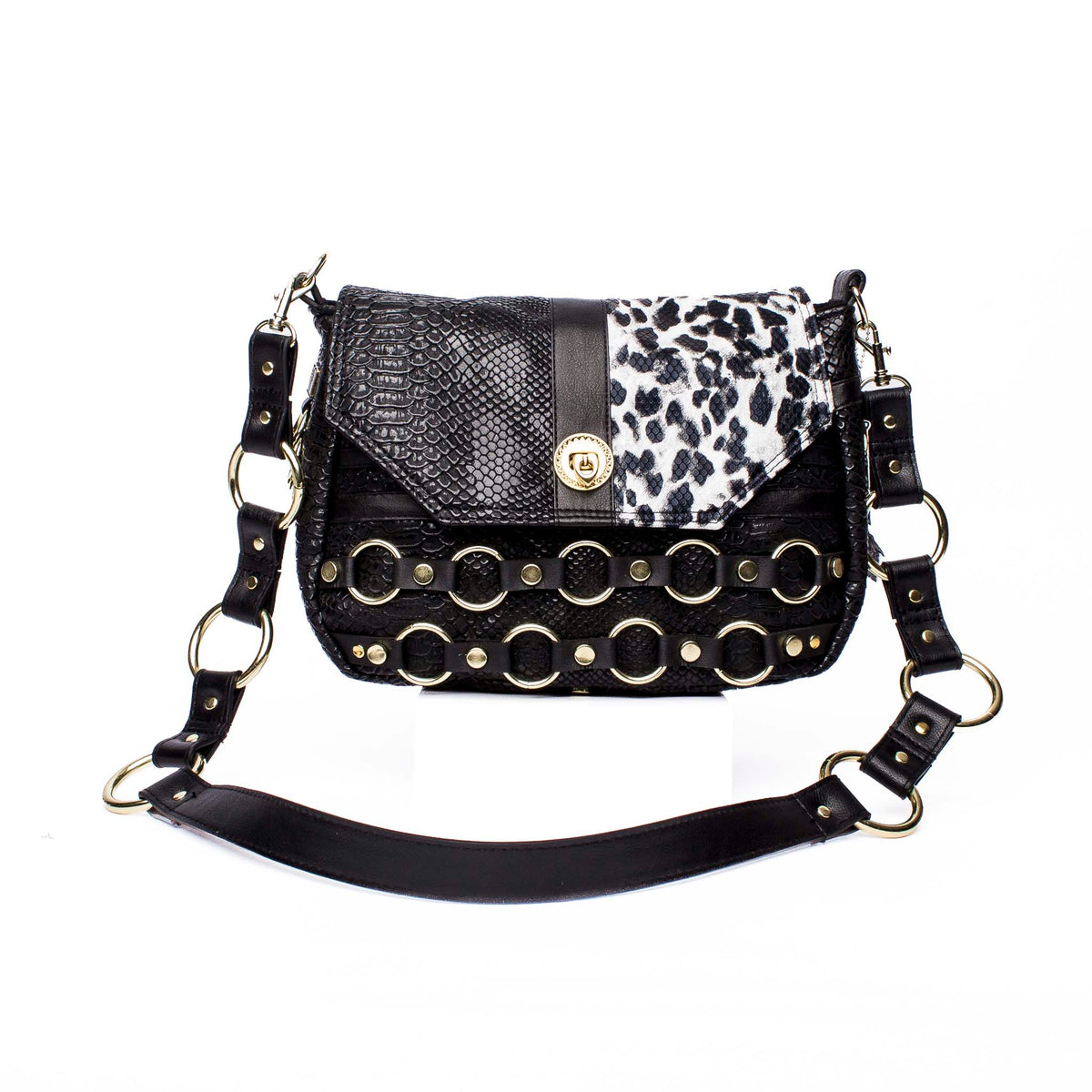 Handmade Purse: Golden Split