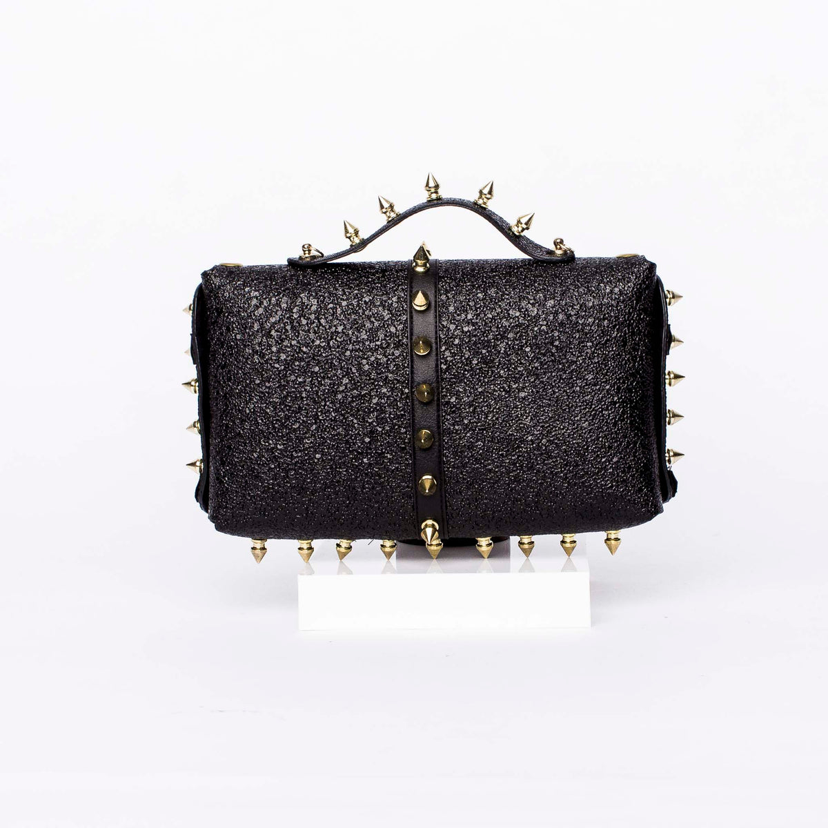Studded Small Bag: Golden Glam