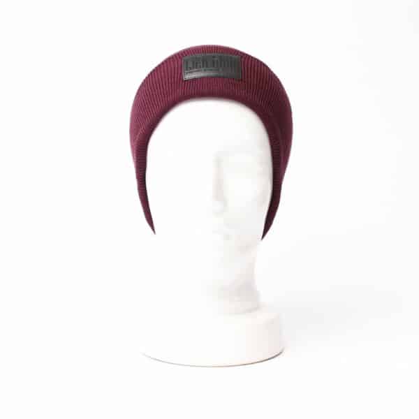 Beanie: Burgundy – Bild 2