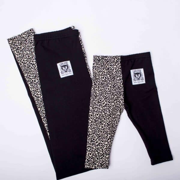 Vorbestellung: Handmade Leggings: Mini Leo Split – Bild 5