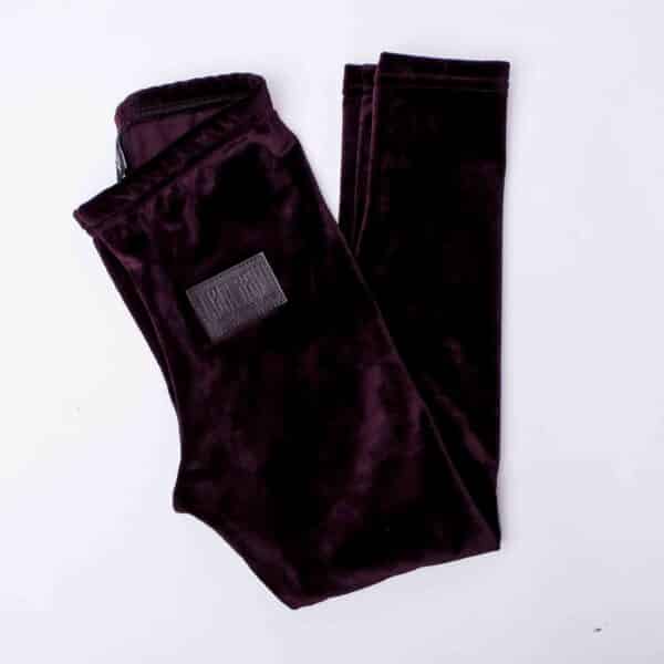 Vorbestellung: CoolKids Leggings: Velvet Wine – Bild 3