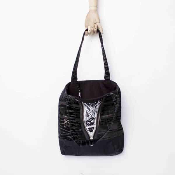 Tasche- Sewicidal  Black Tiger Silver – Bild 2